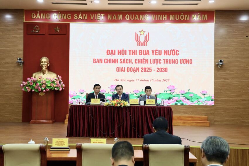 Ban Chính sách, chiến lược Trung ương tổ chức Đại hội Thi đua yêu nước giai đoạn 2025 - 2030