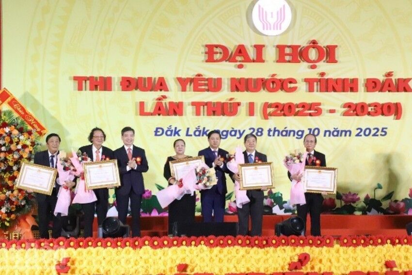 Đại hội Thi đua yêu nước tỉnh Đắk Lắk lần thứ I giai đoạn 2025-2030