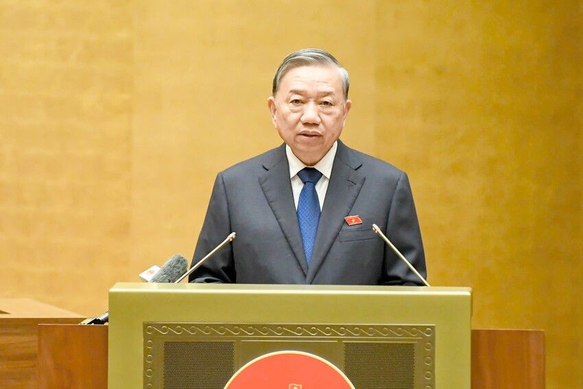 Phát biểu của Tổng Bí thư Tô Lâm tại Quốc hội về dự thảo Văn kiện Đại hội XIV của Đảng