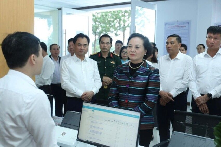 Phó Thủ tướng Chính phủ Phạm Thị Thanh Trà làm việc với tỉnh Lào Cai