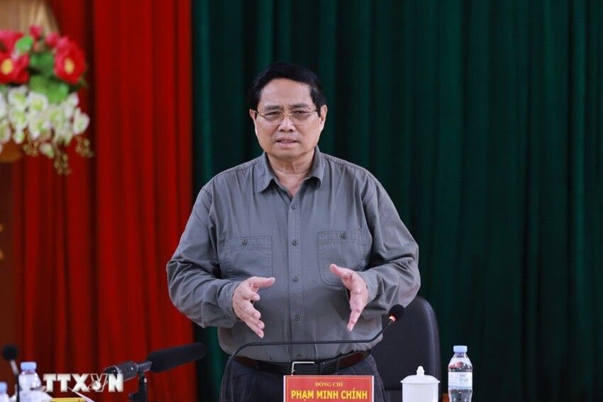 Thủ tướng Phạm Minh Chính: Thanh Hóa cần nâng cao hiệu quả 'tứ sơn'
