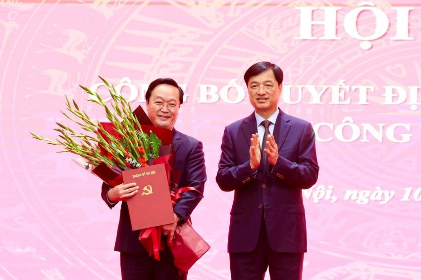 Bí thư Tỉnh ủy Nghệ An Nguyễn Đức Trung được điều động, chỉ định giữ chức Phó Bí thư Thành ủy Hà Nội