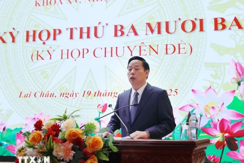 Ông Hà Quang Trung được bầu giữ chức Chủ tịch UBND tỉnh Lai Châu