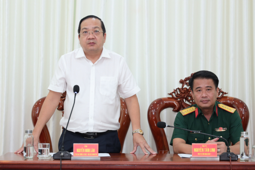 Quân khu 7 kiểm tra công tác quốc phòng, quân sự năm 2026 tại tỉnh Tây Ninh