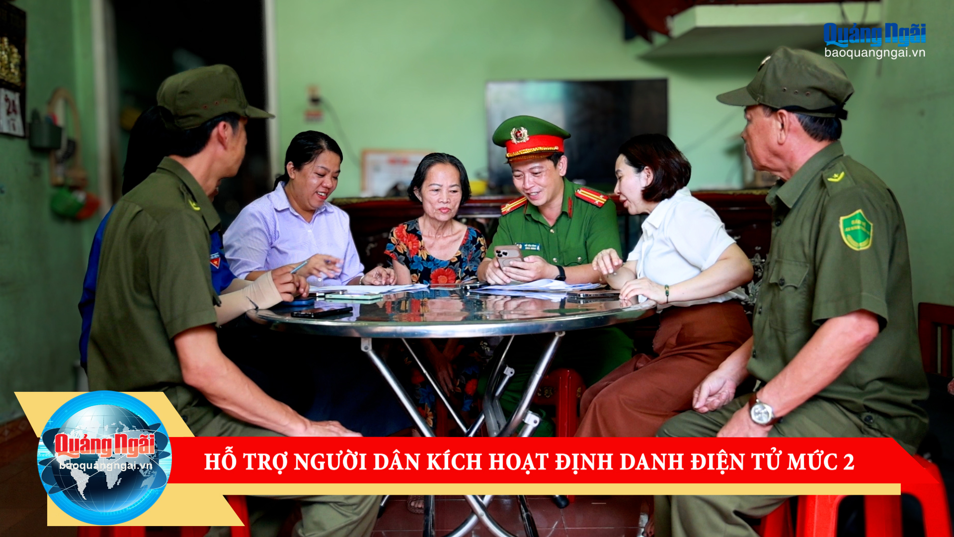 Hỗ trợ người dân kích hoạt định danh điện tử mức 2