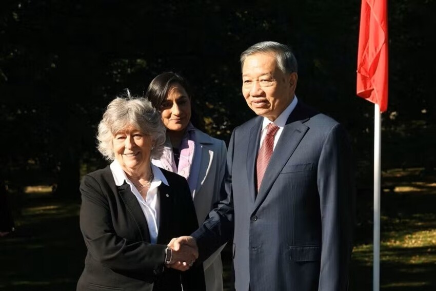 Lễ đón Tổng Bí thư, Chủ tịch nước Tô Lâm thăm cấp Nhà nước Canada