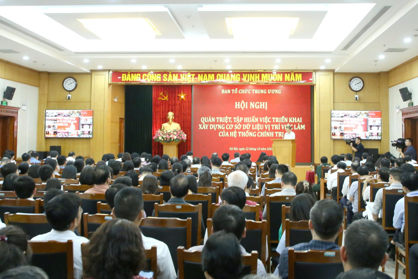 Tài liệu triển khai xây dựng cơ sở dữ liệu vị trí việc làm của hệ thống chính trị