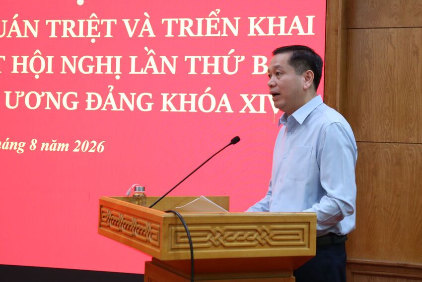 Quán triệt, triển khai hiệu quả, thực chất các nghị quyết Hội nghị Trung ương 3, khoá XIV