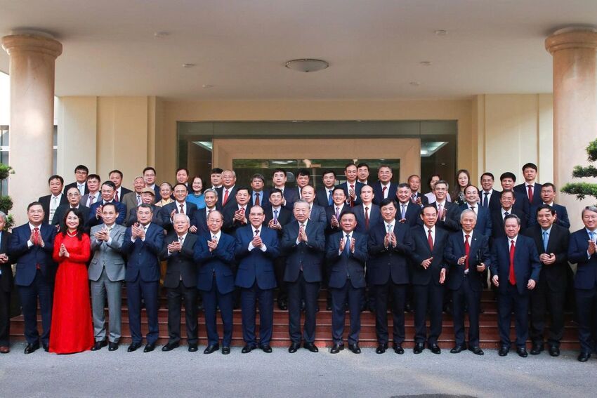 Ảnh: Tổng Bí thư Tô Lâm dự Lễ kỷ niệm 95 năm Ngày truyền thống Văn phòng Trung ương Đảng