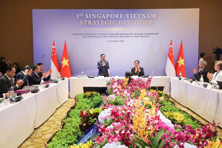 [Ảnh] Đối thoại Chiến lược Việt Nam - Singapore lần thứ nhất
