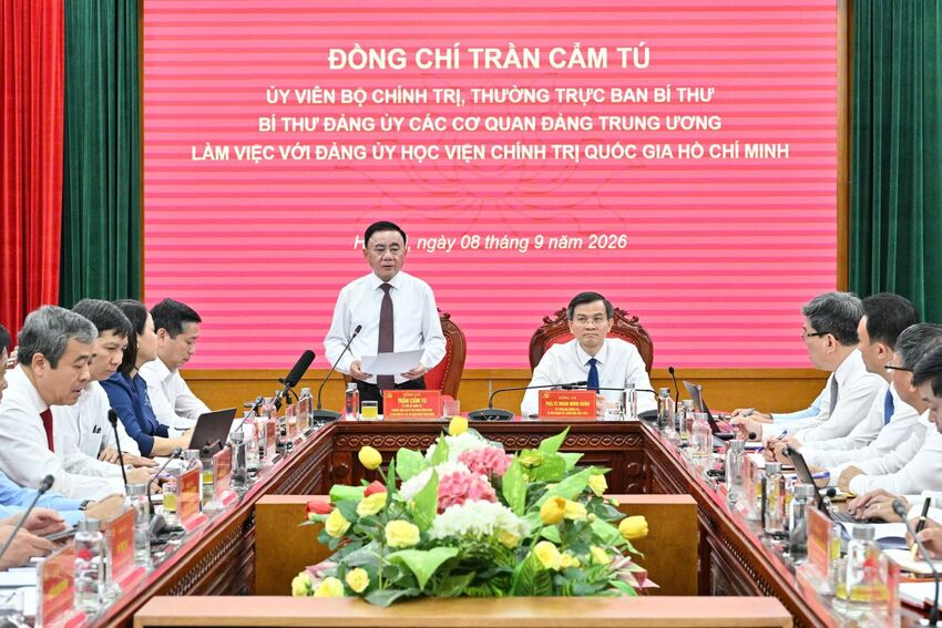 Xây dựng Học viện Chính trị quốc gia Hồ Chí Minh xứng tầm “trường Đảng cao nhất”