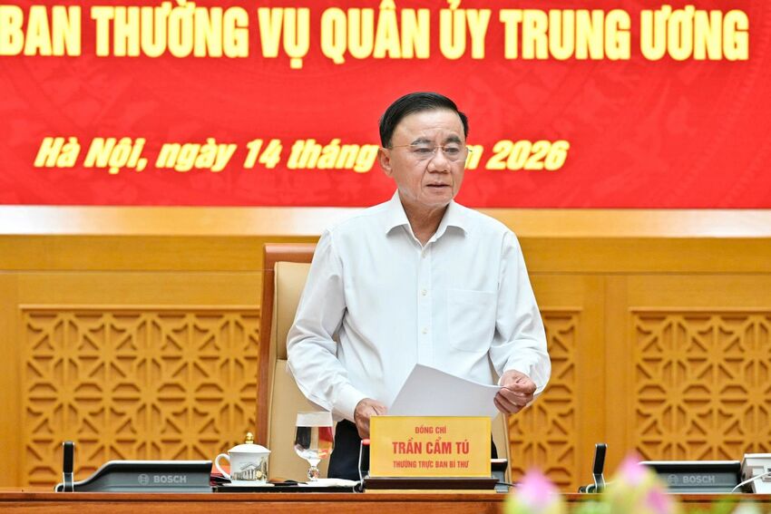 Thông qua kết quả kiểm tra, giám sát đối với Ban Thường vụ Quân ủy Trung ương