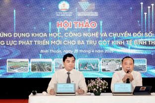 “Ứng dụng khoa học, công nghệ và chuyển đổi số: Động lực phát triển mới cho 3 trụ cột kinh tế Bình Thuận”