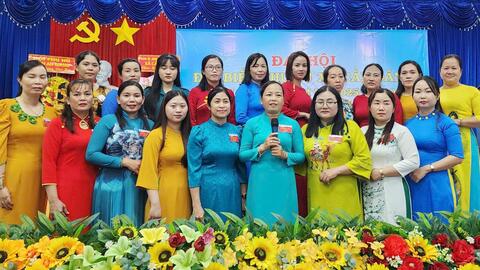 Đại hội đại biểu Hội Liên hiệp Phụ nữ xã Cần Đăng lần thứ I