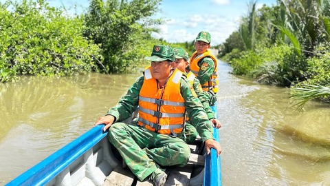 Một ngày ở chốt biên phòng