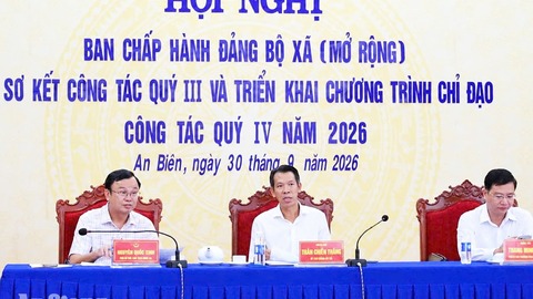 An Biên thực hiện đạt, vượt 21/24 chỉ tiêu nghị quyết 