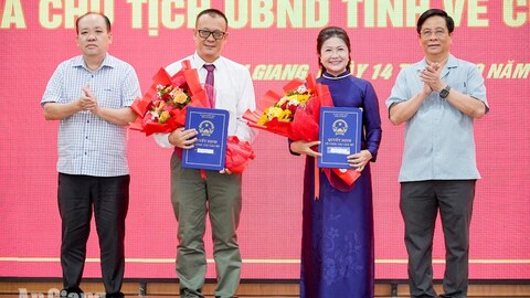 Ông Nguyễn Đức Duy làm Chủ tịch Công ty TNHH MTV Khai thác thủy lợi An Giang