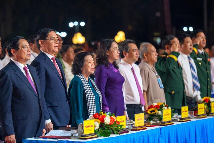 Trang trọng Lễ kỷ niệm 50 năm ngày giải phóng Côn Đảo