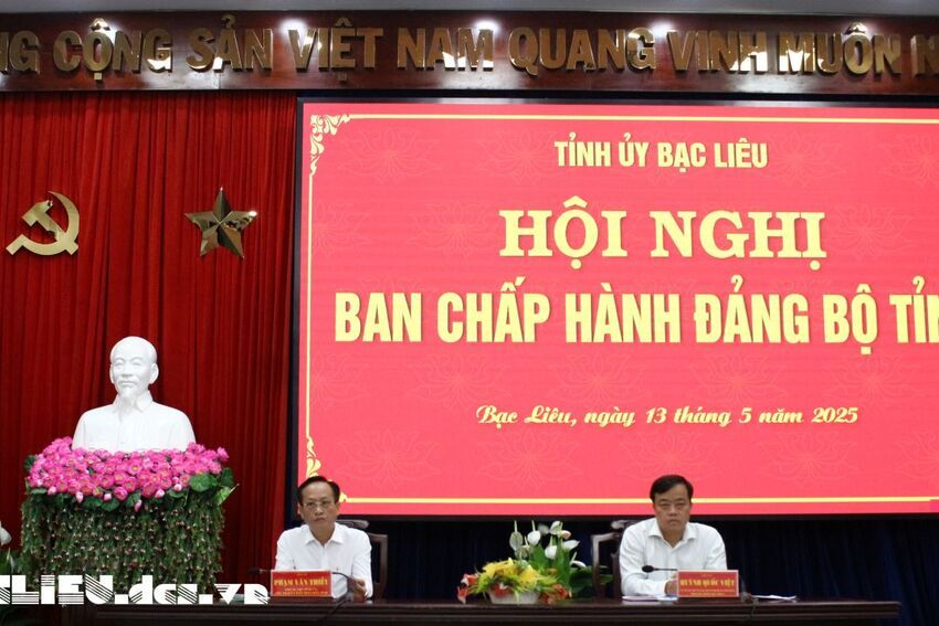 Hội nghị Ban chấp hành Đảng bộ tỉnh thông các đề án sắp xếp tổ chức bộ máy