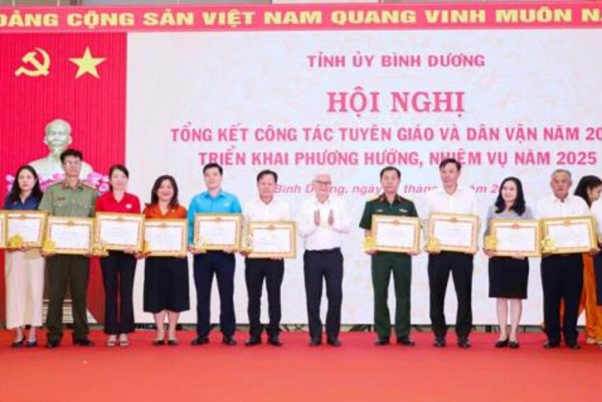 Ban Tuyên giáo và Dân vận Tỉnh ủy: Đoàn kết, chủ động sáng tạo trong thực hiện nhiệm vụ