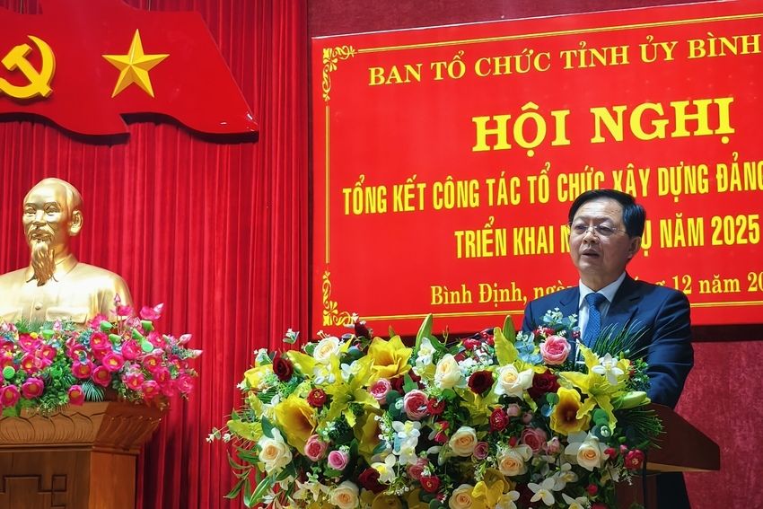 9 nhiệm vụ trọng tâm về công tác tổ chức xây dựng Đảng năm 2025