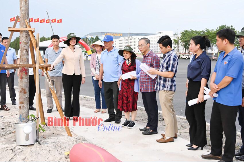 Bình Phước: Kiểm tra tổng duyệt công tác chuẩn bị Lễ phát động trồng cây “Đời đời nhớ ơn Bác Hồ”