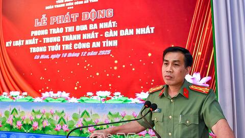 Phát động phong trào thi đua “Ba nhất: Kỷ luật nhất - Trung thành nhất - Gần dân nhất”