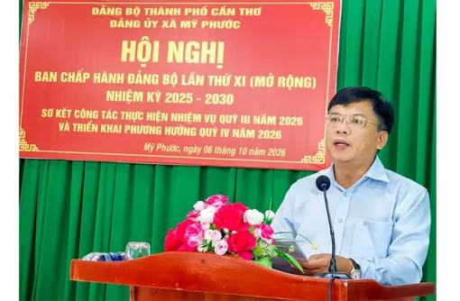 Xã Mỹ Phước tập trung hoàn thành các chỉ tiêu năm 2026 