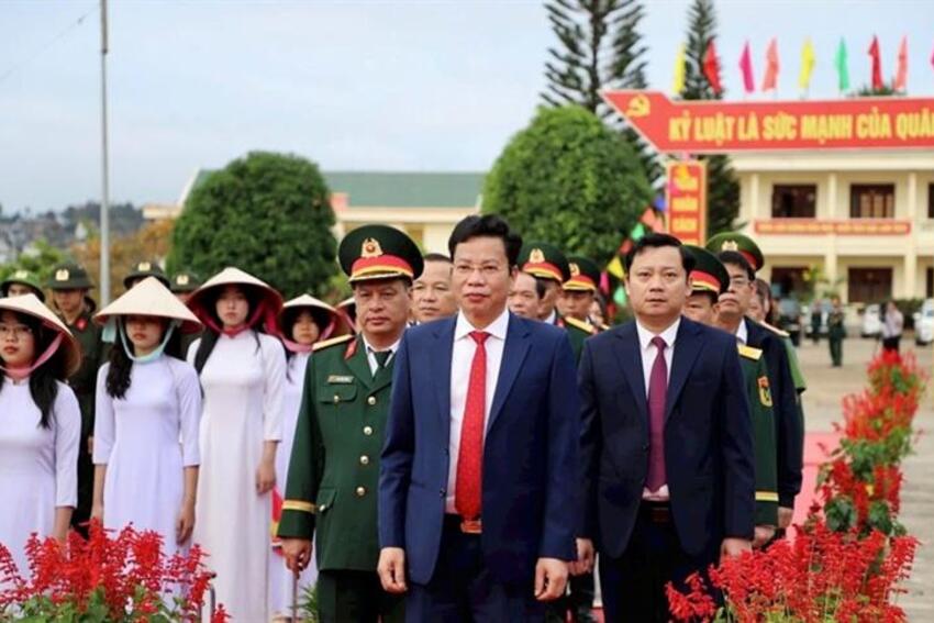 Năn 2025, tỉnh Đắk Nông tiễn hơn 1.000 thanh niên lên đường nhập ngũ  thực hiện nghĩa vụ quân sự, nghĩa vụ công an nhân dân
