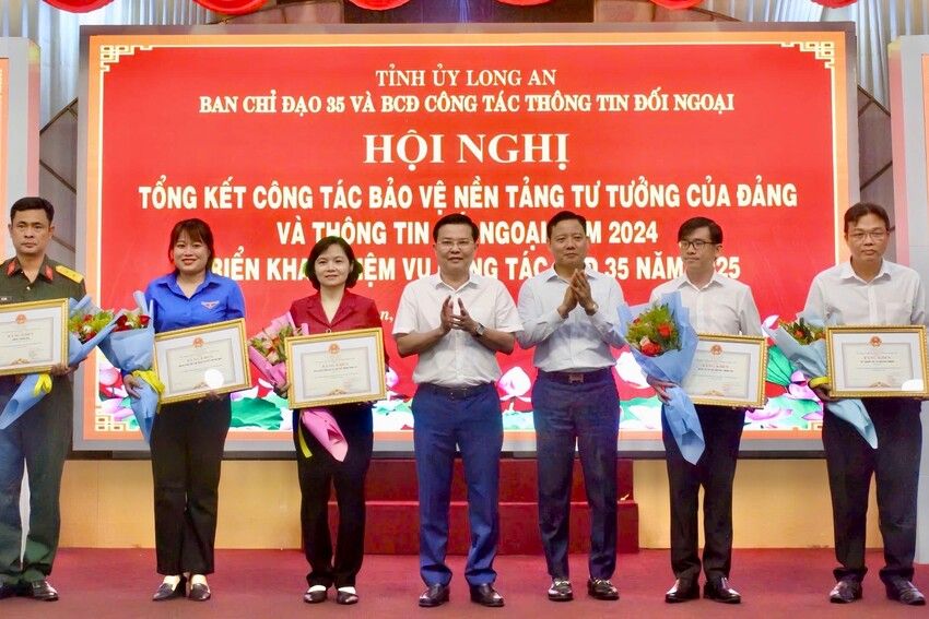 Long An: Tổng kết công tác bảo vệ nền tảng tư tưởng của Đảng và thông tin đối ngoại tỉnh năm 2024