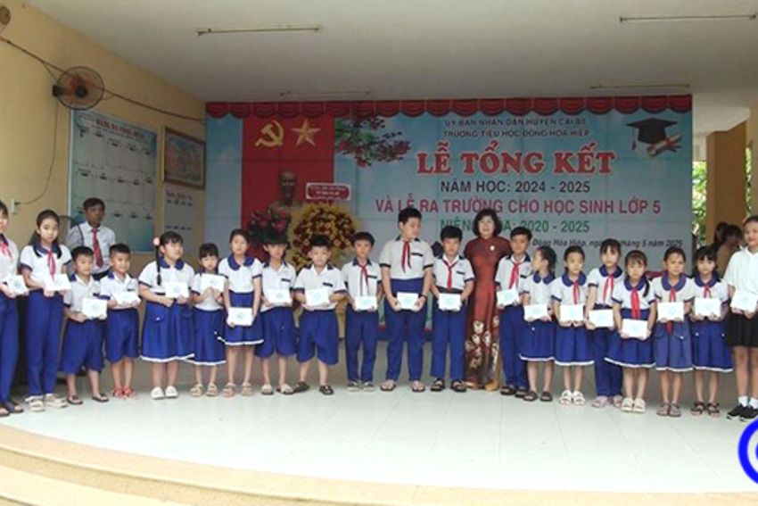 Trường Tiểu học Đông Hòa Hiệp: Tổ chức Lễ tổng kết năm học 2024 - 2025