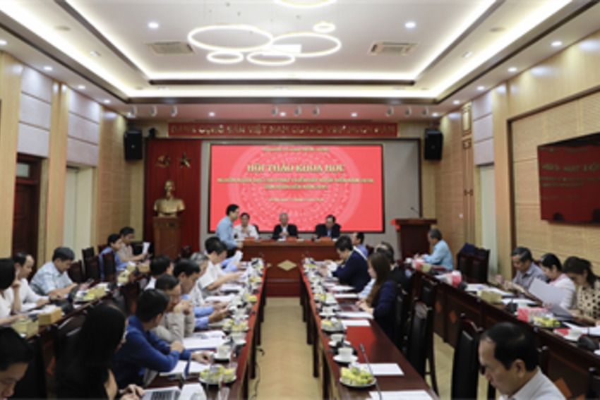 Hội thảo khoa học Nguồn nhân lực cho phát triển đất nước đến năm 2030, tầm nhìn đến năm 2045