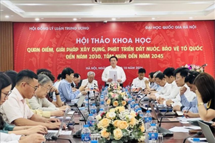 Luận cứ khoa học để hoạch định đường lối phát triển đất nước, bảo vệ Tổ quốc đến năm 2030, tầm nhìn 2045