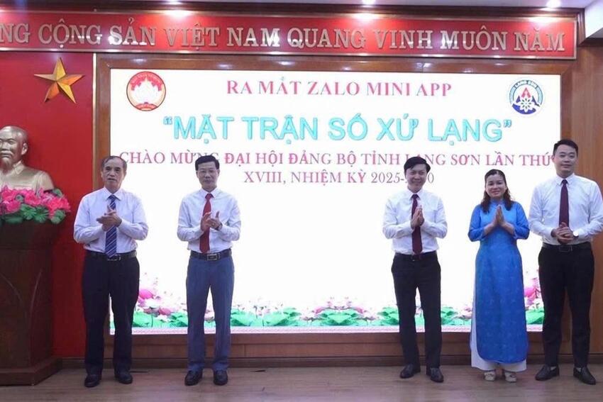 Lạng Sơn: Chuyển đổi số để nâng cao hiệu quả hoạt động của Mặt trận