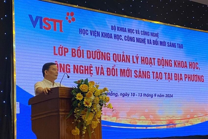 Khai giảng Lớp Bồi dưỡng nghiệp vụ quản lý khoa học, công nghệ và đổi mới sáng tạo tại địa phương