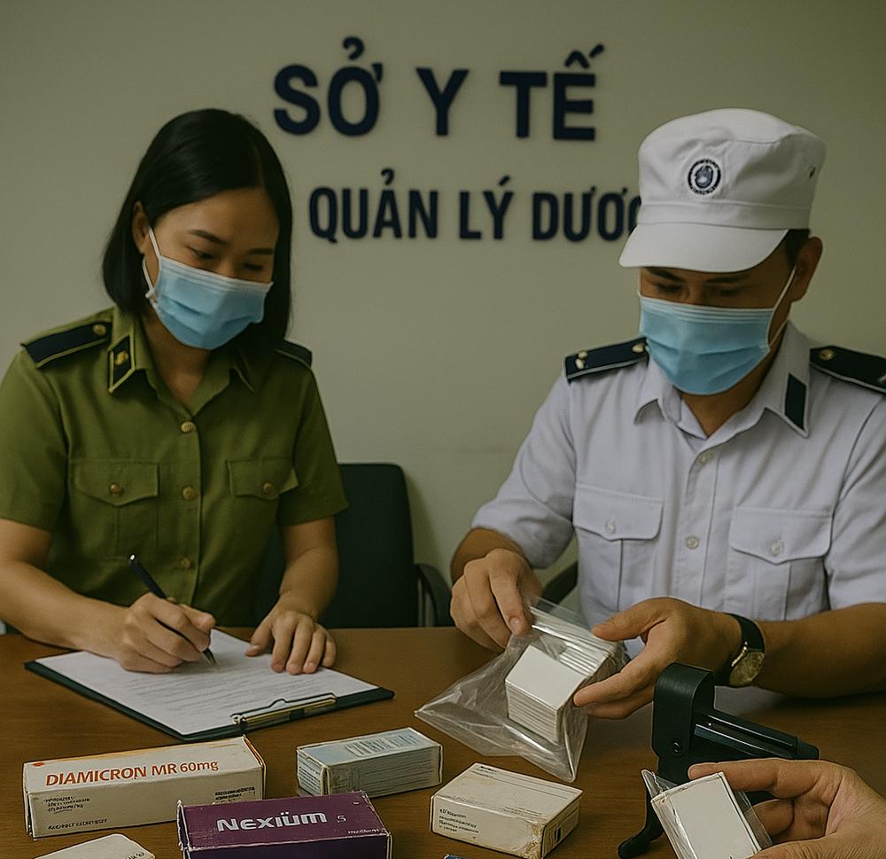 Sở Y tế cảnh báo phát hiện 7 thuốc giả, thuốc không rõ nguồn gốc