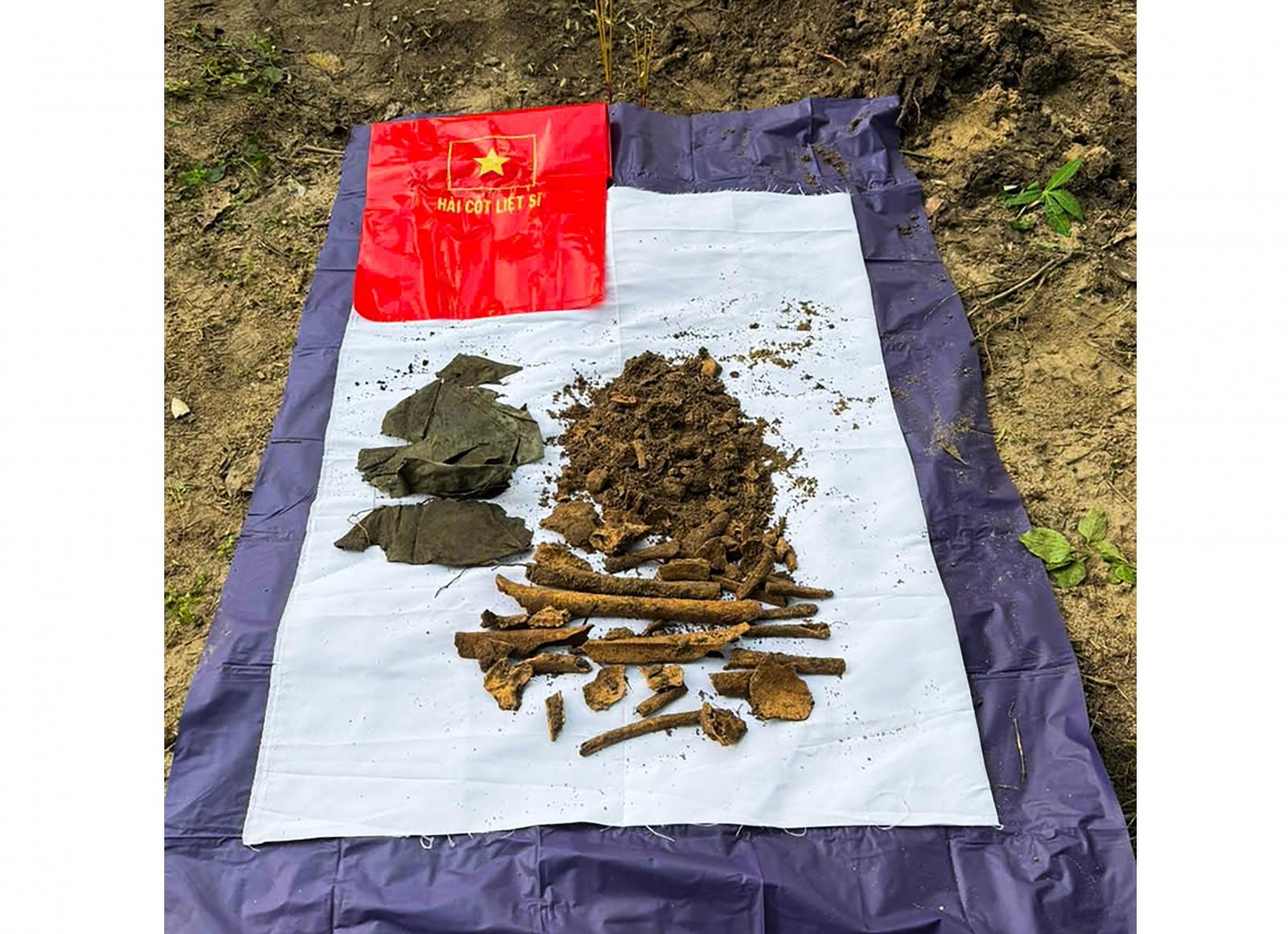 Đội K93 quy tập thêm 2 bộ hài cốt liệt sĩ tại tỉnh Takeo