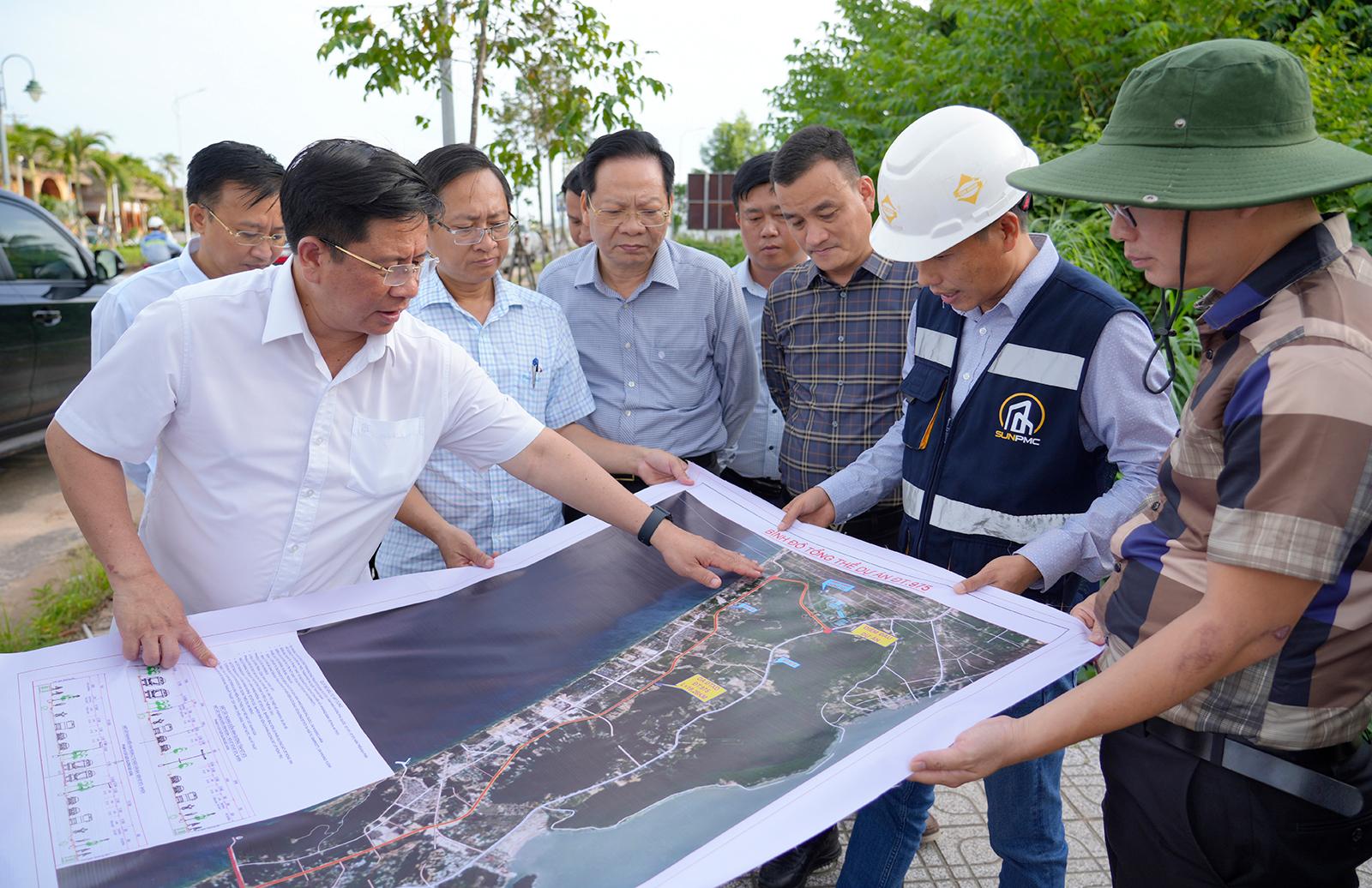 Chủ tịch UBND tỉnh An Giang kiểm tra các công trình phục vụ Hội nghị APEC 2027