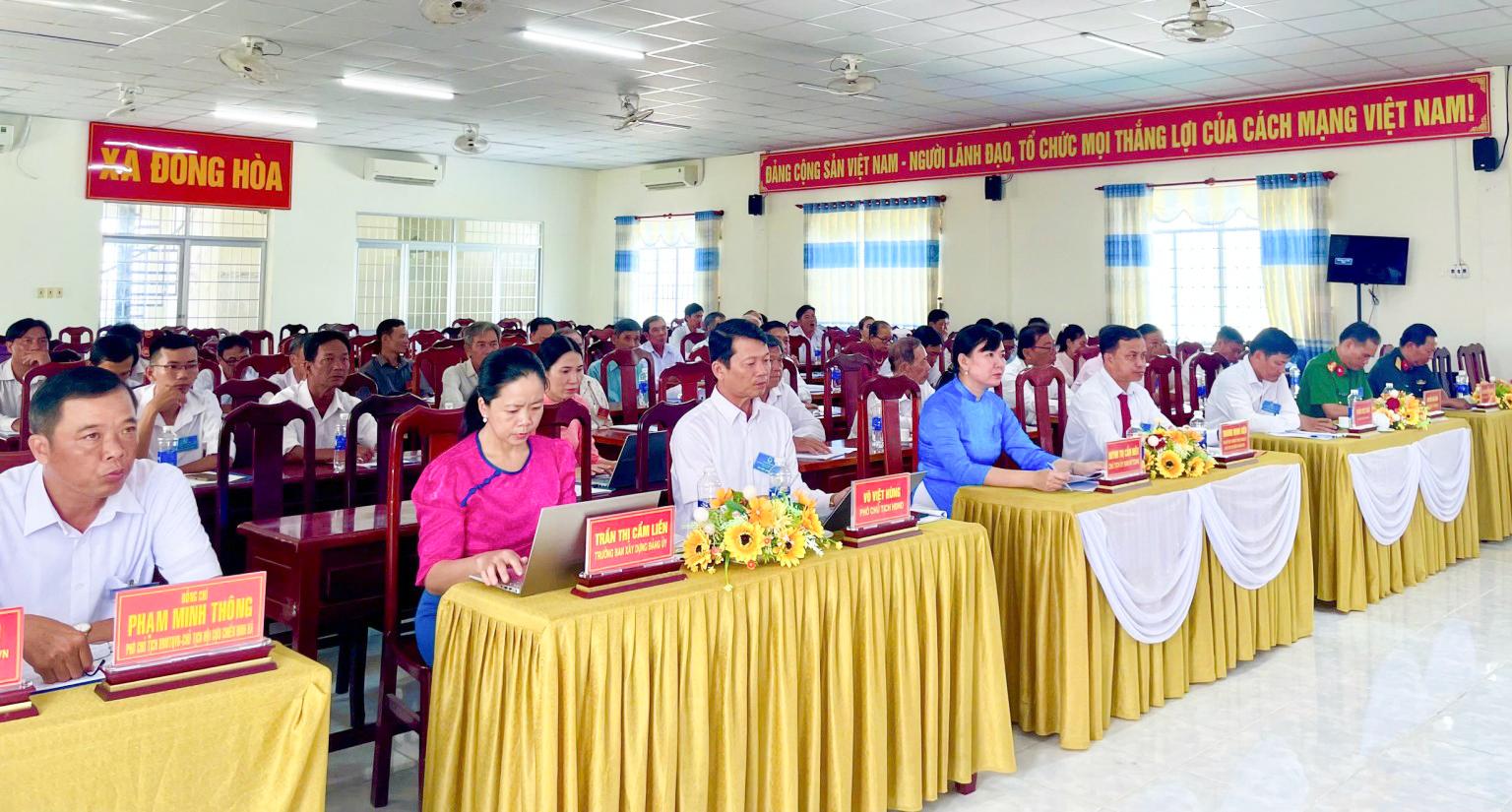Đại hội đại biểu Hội Người cao tuổi xã Đông Hòa lần thứ I