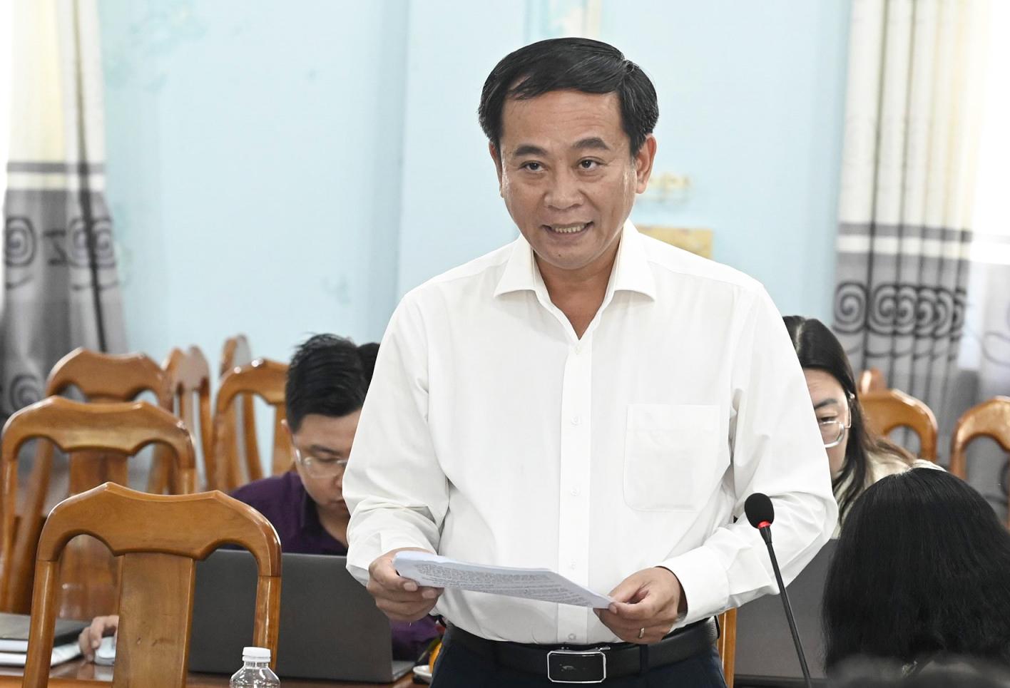 Phó Chủ tịch UBND tỉnh Nguyễn Thị Minh Thúy làm việc với bốn xã về tình hình phát triển kinh tế - xã hội