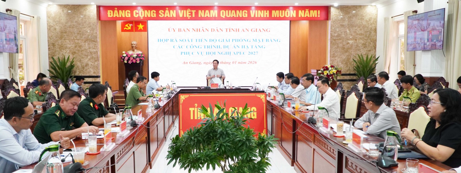 An Giang tăng tốc giải phóng mặt bằng các công trình hạ tầng APEC 2027
