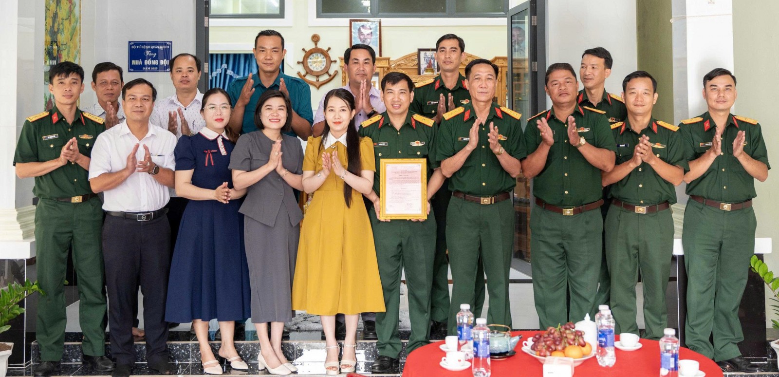 Những mái ấm thắm tình đồng đội