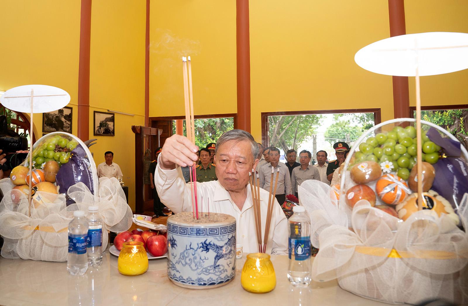 Tổng Bí thư Tô Lâm thăm và làm việc tại đặc khu Thổ Châu