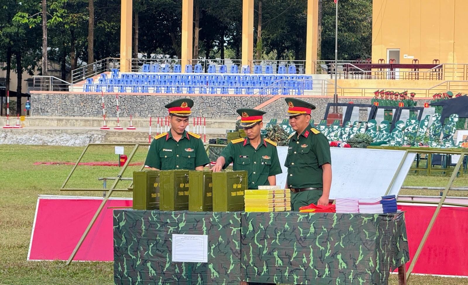 Trung đoàn 20 tổ chức Hội thi Công tác chuẩn bị huấn luyện năm 2026