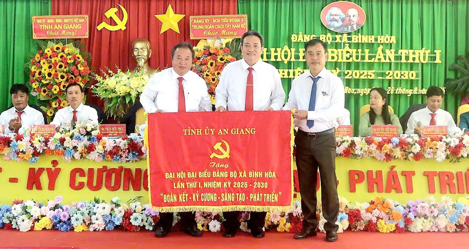 Đảng bộ xã Bình Hòa xác định 3 khâu đột phá trong nhiệm kỳ 2025 - 2030