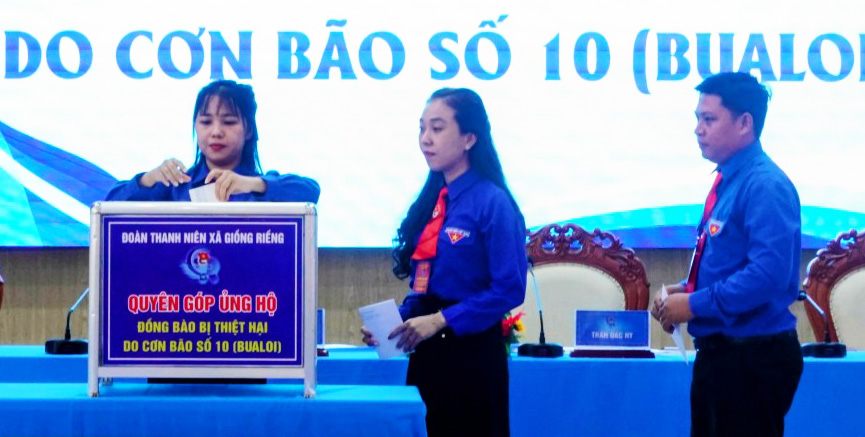 Đại hội Đoàn TNCS Hồ Chí Minh xã Giồng Riềng lần thứ I