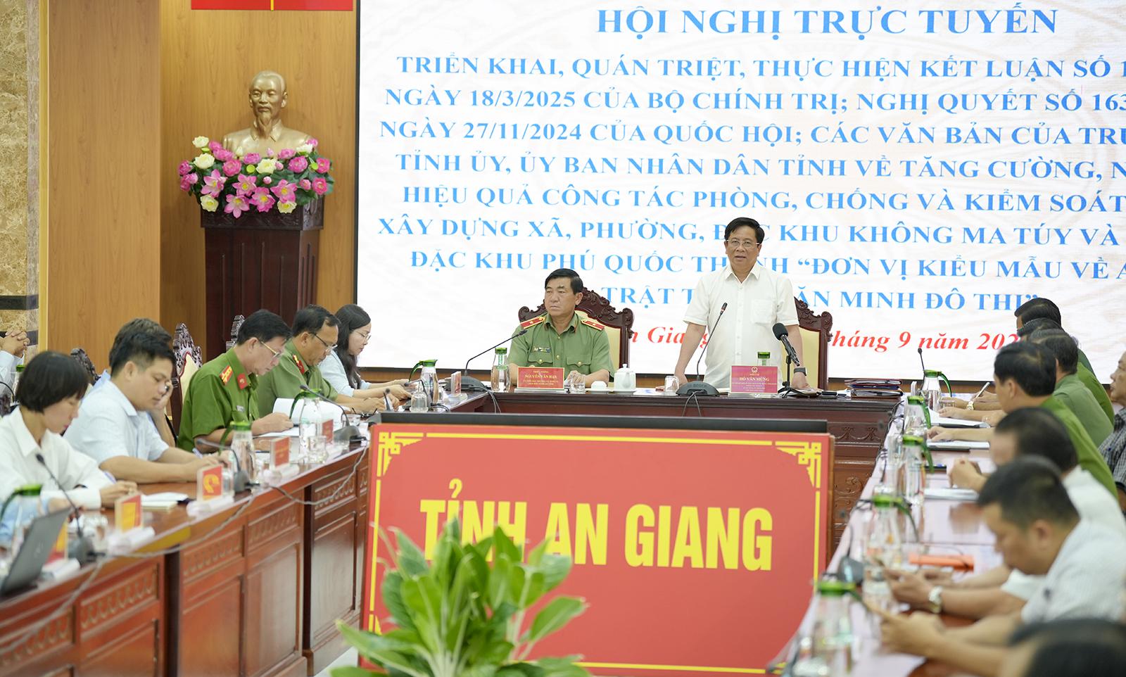 An Giang đặt mục tiêu đến năm 2030, 100% xã, phường, đặc khu không ma túy