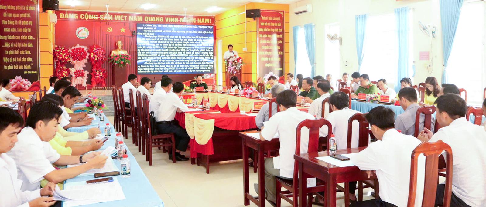 Đảng ủy xã Khánh Bình triển khai nhiệm vụ năm 2026