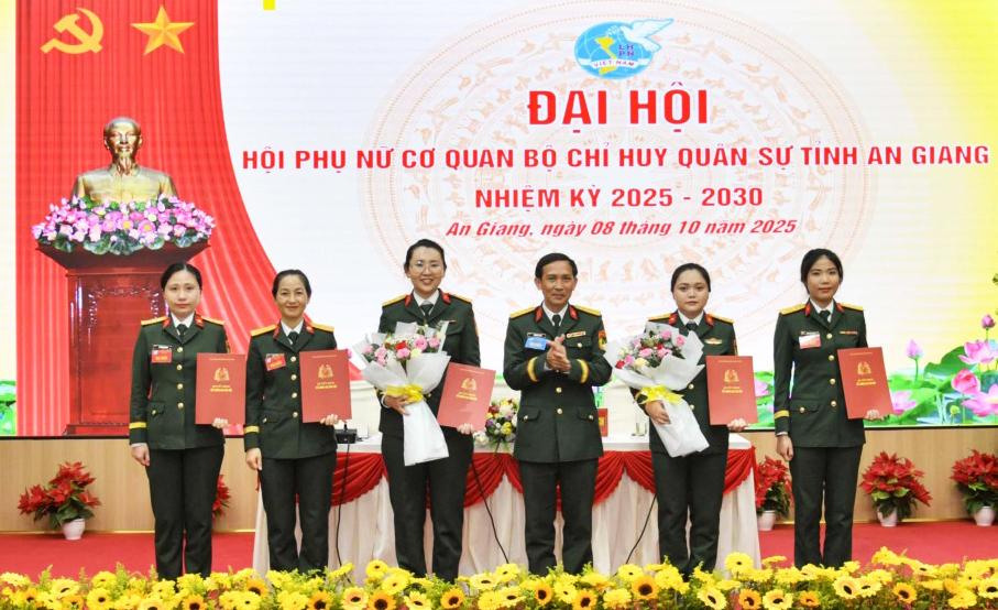 Đại hội Hội Phụ nữ cơ quan Bộ Chỉ huy Quân sự tỉnh An Giang