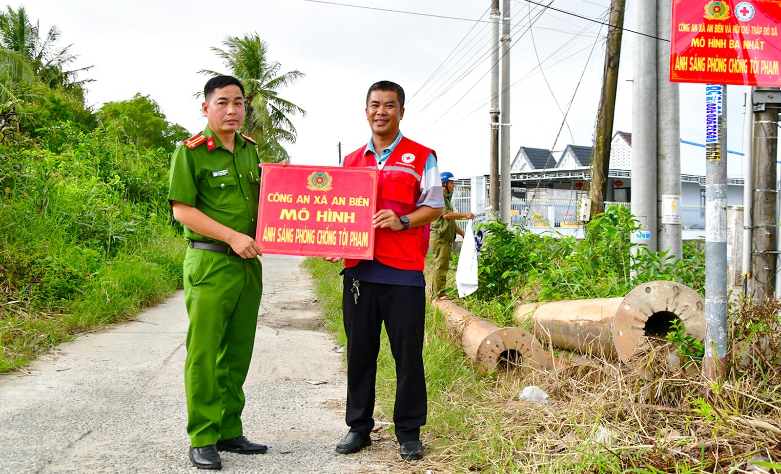 Ra mắt mô hình “Ánh sáng phòng, chống tội phạm” tại xã An Biên
